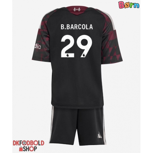 Liverpool Bradley Barcola #29 Tredje trøje Børn 2026-27 Kort ærmer (+ korte bukser)